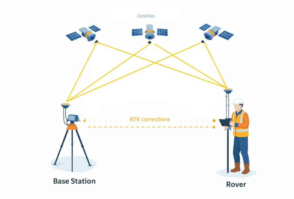 ¿Cómo funciona un sistema RTK? ¿Qué información ofrece?
