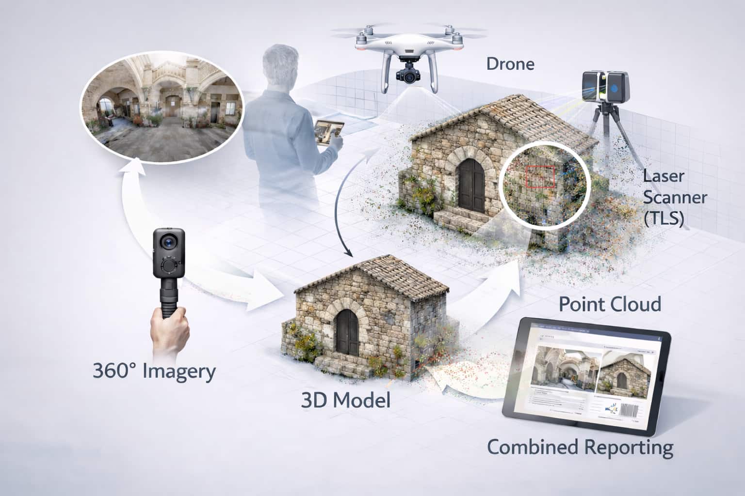 Fotogrametría: qué es, para qué sirve y aplicaciones en BIM e industria para que sirve la fotogrametría