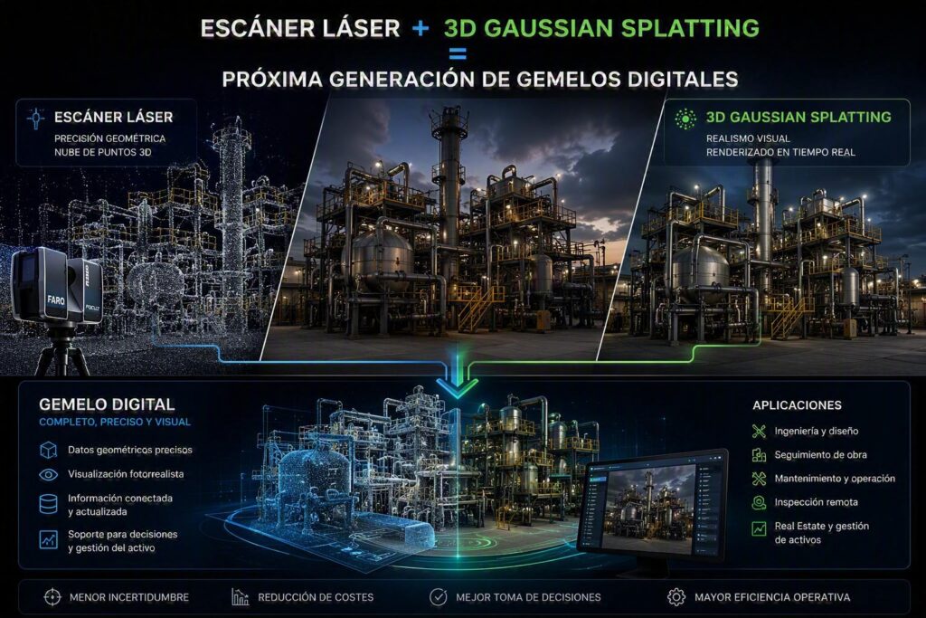 3D Gaussian Splatting (3DGS): la revolución visual que está transformando la captura de la realidad