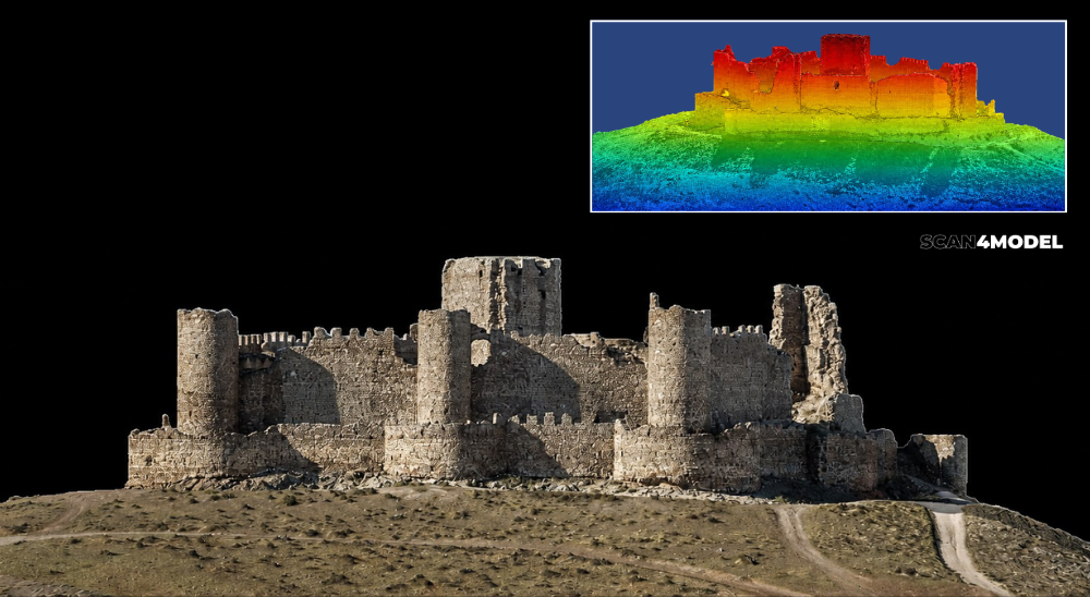 Escaneado 3D de un edificio histórico con escáner láser